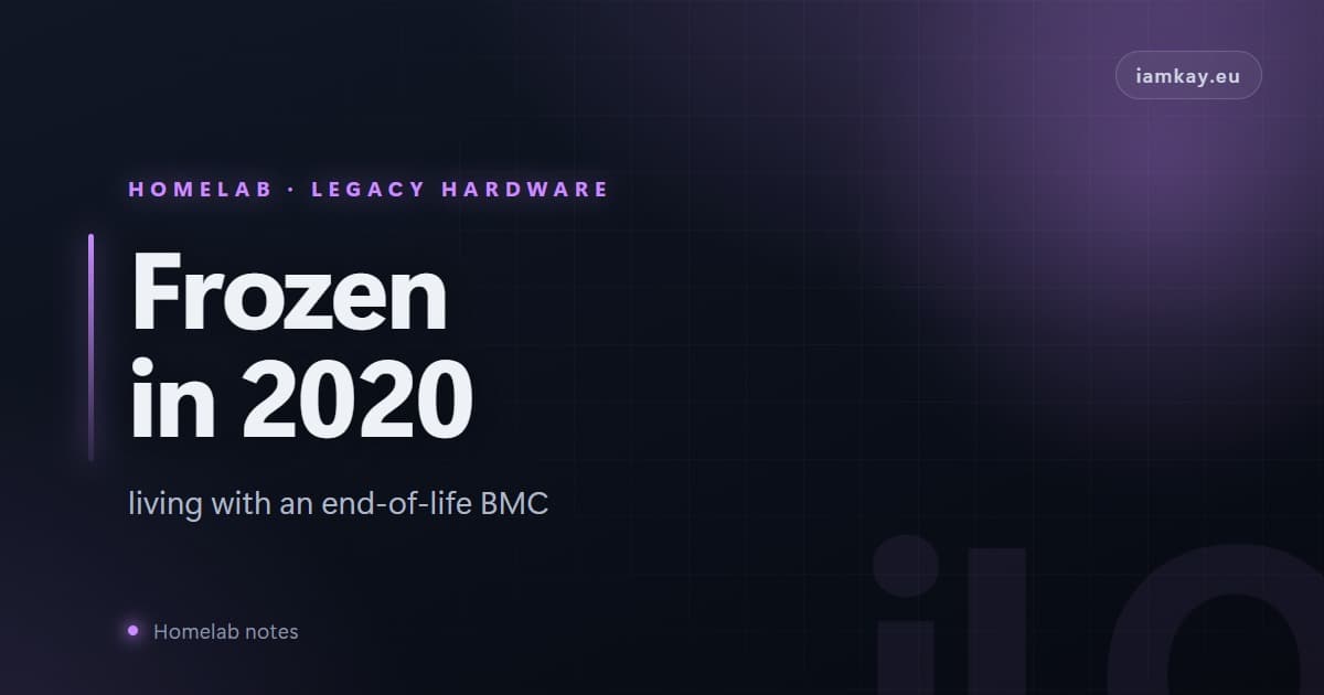 iLO 3 in 2026: the complete quirks catalog